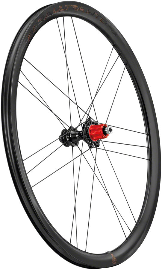 Load image into Gallery viewer, Campagnolo BORA Ultra WTO 35 C23 Rear Wheel - 700c 12 x 142mm Center-Lock N3W 2-Way Fit Carbon
