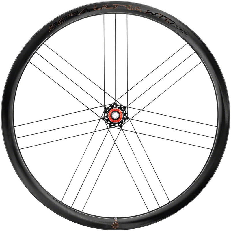 Load image into Gallery viewer, Campagnolo BORA Ultra WTO 35 C23 Rear Wheel - 700c 12 x 142mm Center-Lock N3W 2-Way Fit Carbon
