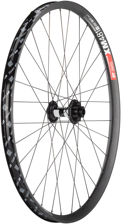 Load image into Gallery viewer, Quality Wheels DT 350/DT XM481 Front Wheel - 27.5" 15 x 110mm 6-Bolt Black
