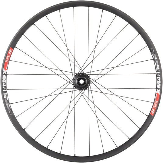 Quality Wheels DT 350/DT XM481 Front Wheel - 27.5" 15 x 110mm 6-Bolt Black