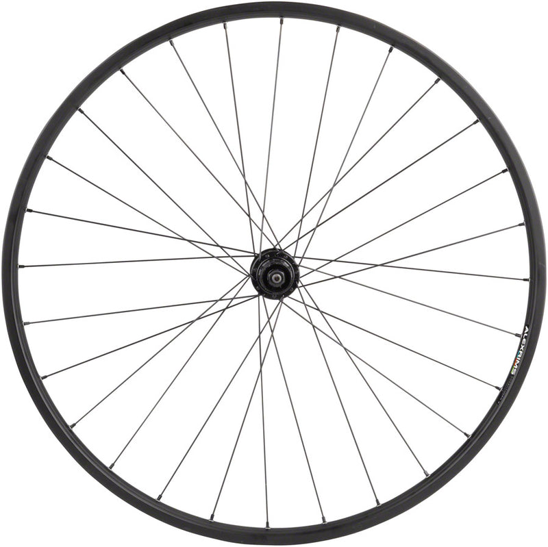 Load image into Gallery viewer, Quality Wheels Value Double Wall Series Disc Rear Wheel - 650b QR x 135mm Center-Lock HG10 BLK 28H
