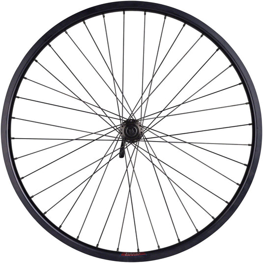 Quality Wheels Value HD Series Disc Front Wheel - 26" QR x 100mm Center-Lock BLK 36H