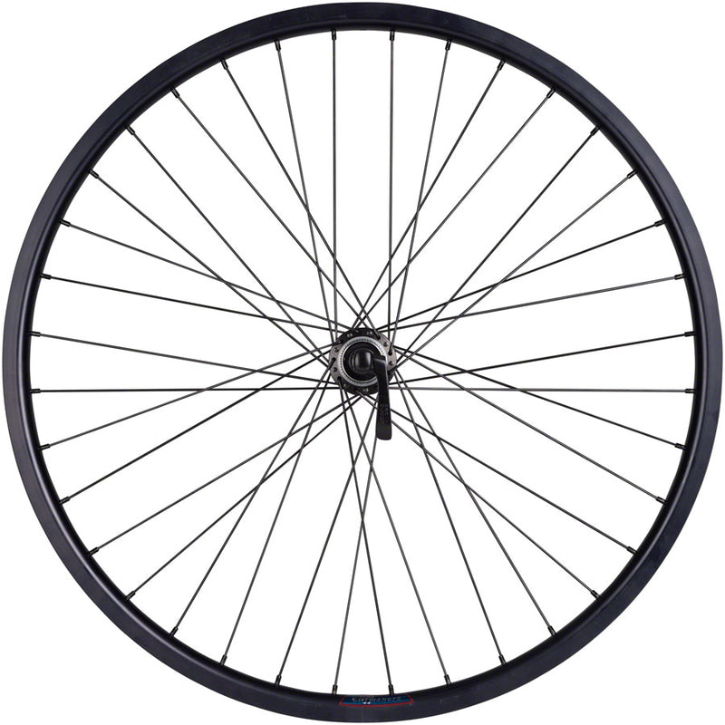 Load image into Gallery viewer, Quality Wheels Value HD Series Disc Rear Wheel - 26" QR x 135mm Center-Lock HG 10 BLK 32H
