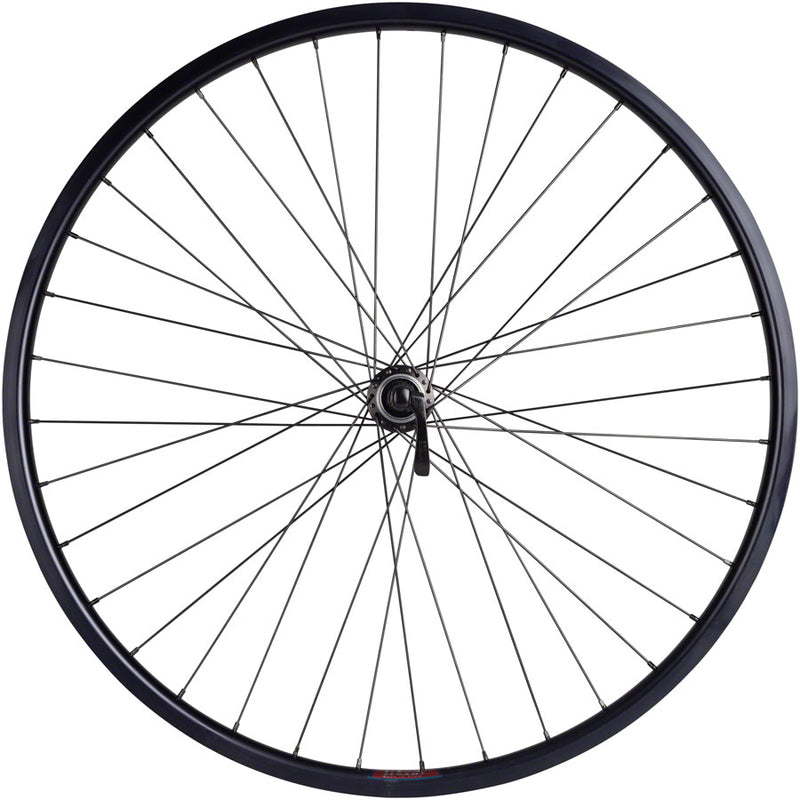 Load image into Gallery viewer, Quality Wheels Value HD Series Disc Rear Wheel - 700 QR x 135mm Center-Lock HG 10 BLK 36H
