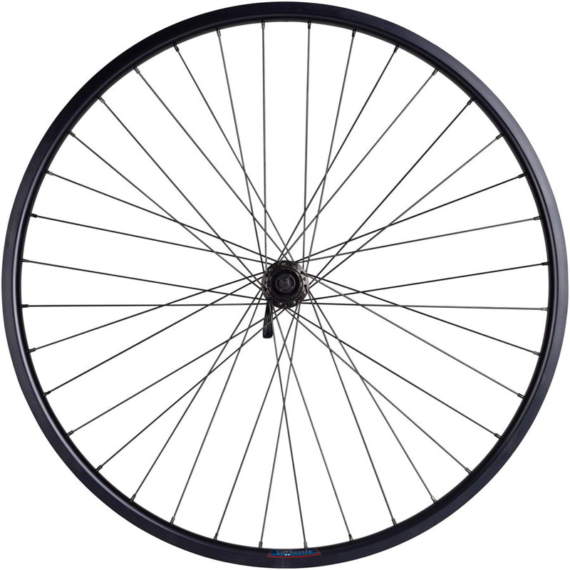 Load image into Gallery viewer, Quality Wheels Value HD Series Disc Rear Wheel - 700 QR x 135mm Center-Lock HG 10 BLK 36H
