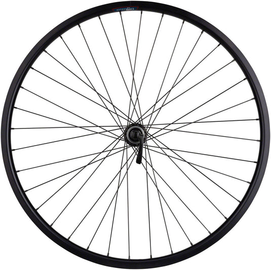 Quality Wheels Value HD Series Disc Front Wheel - 650b QR x 100mm Center-Lock BLK 36H