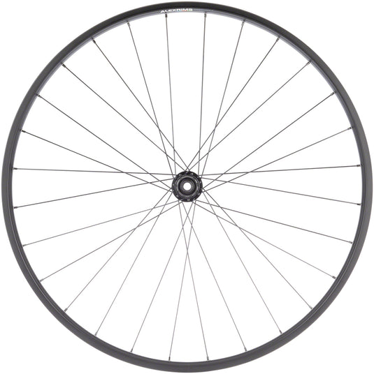 Quality Wheels Value Double Wall Series Disc Rear Wheel - 700 12 x 142mm Center-Lock HG 11 Road BLK 28H