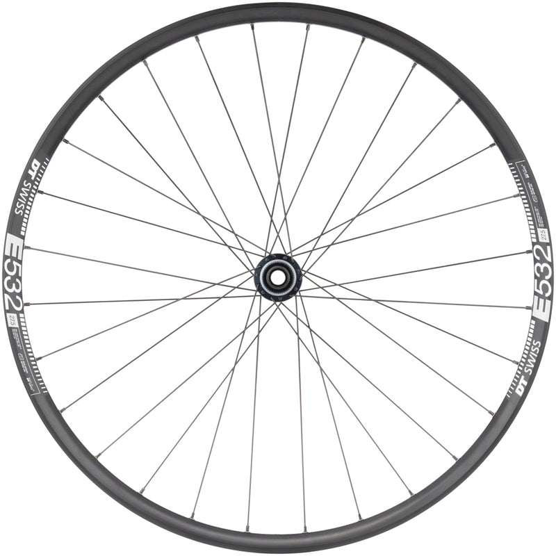 Load image into Gallery viewer, Quality Wheels Shimano SLX/DT E532 Front Wheel - 27.5" 15 x 110mm Center-Lock BLK 28H
