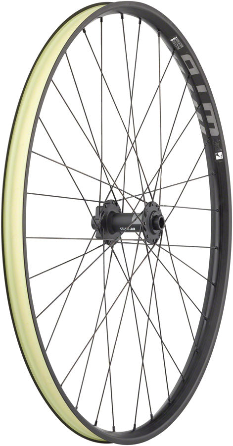 Load image into Gallery viewer, Quality Wheels DT 370 / WTB KOM Trail i30 Front Wheel - 29" 15 x 110mm 6-Bolt BLK 32H
