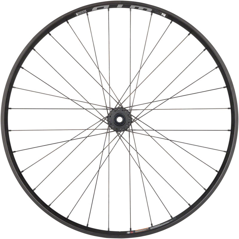 Load image into Gallery viewer, Quality Wheels DT 370 / WTB KOM Trail i30 Front Wheel - 29" 15 x 110mm 6-Bolt BLK 32H
