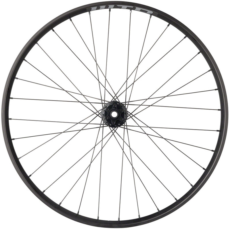 Load image into Gallery viewer, Quality Wheels DT 370 / WTB KOM Trail i30 Front Wheel - 27.5" 15 x 110mm 6-Bolt BLK 32H
