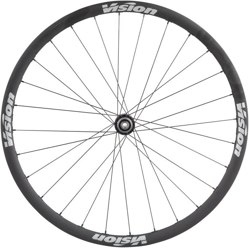 Load image into Gallery viewer, Quality Wheels Shimano Ultegra/Vision Trimax Front Wheel - 700 12 x 100mm Center-Lock 28H
