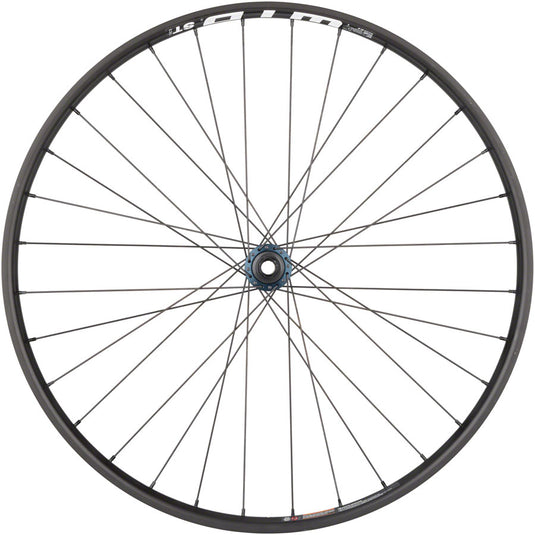 Quality Wheels Shimano SLX / WTB ST i30 Front Wheel - 27.5" 15 x 110mm Center-Lock BLK 32H