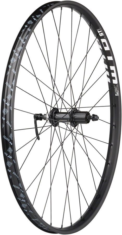 Load image into Gallery viewer, Quality Wheels Shimano / WTB ST i30 Rear Wheel - 29" QR x 141mm Center-Lock HG BLK 32H
