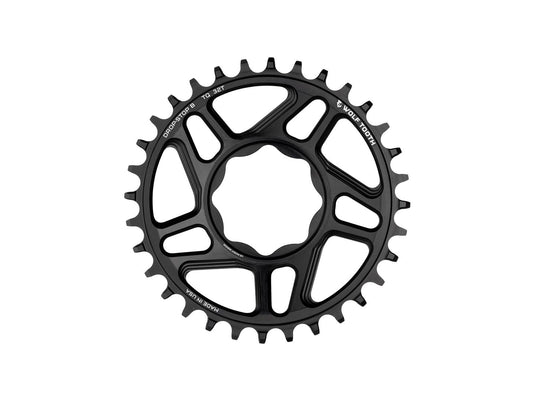 Wolf Tooth Trek TQ Direct Mount Chainring - Drop-Stop B 32T Black