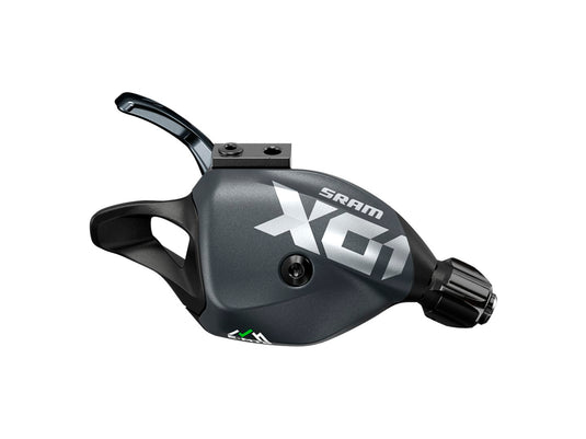 SRAM X01 Eagle Trigger Shifter - Single Click Rear 12-Speed Discrete Clamp Lunar