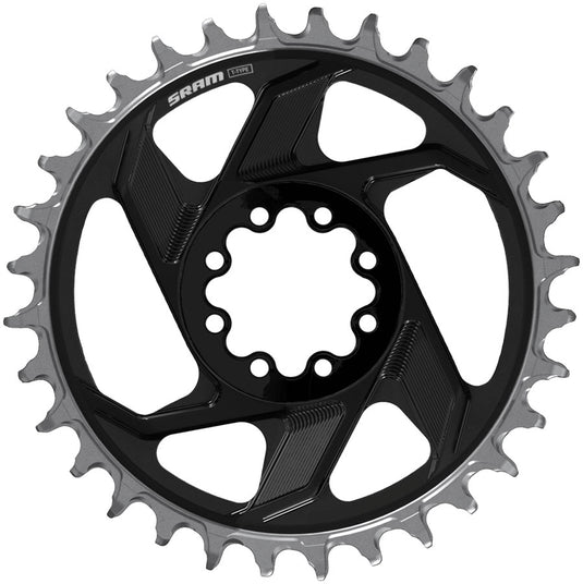 SRAM XX Downhill T-Type Direct Mount Chainring - 34t 7-Speed 8-Bolt Direct Mount 6mm Offset Aluminum D1