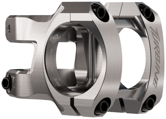 RaceFace Turbine Stem - 40mm 35mm Clamp +/-0 1 1/8" Silver