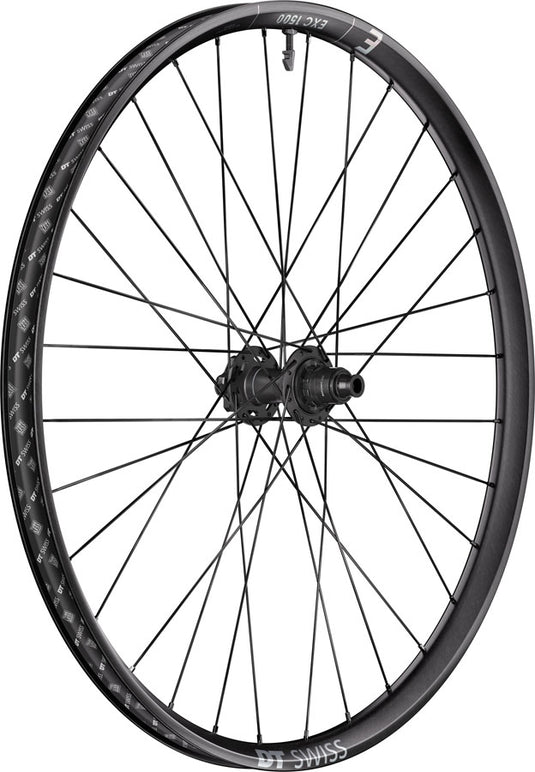 DT Swiss EXC 1500 Classic 30 Rear Wheel - 27.5" 12 x 148mm 6-Bolt XD/Micro Spline DEG 90 DF BLK