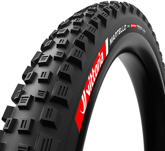 Vittoria Martello Trail Tire - 27.5 x 2.4 Tubeless Folding BLK 4C Graphene Trail G2.0 E-Bike