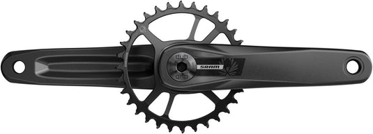 SRAM S200 Eagle Crankset - 175mm 32t Steel Chainring Aluminum Crankarms DUB Spindle BLK 52mm Chainline B1