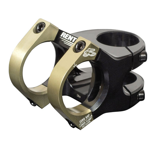 Renthal V2 Apex Stem (35.0) 50mm Black/AluGold