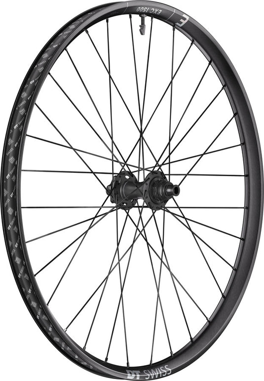 DT Swiss EXC 1500 Classic 30 Rear Wheel - 29" 12 x 148mm 6-Bolt XD/HD Slim DEG 90 DF BLK