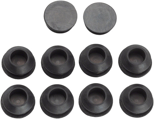 Jagwire Frame Plug Refill Bag - Closed Type 8.0mm Round Frame Port Bag/10 Plugs