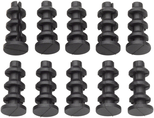 Jagwire Frame Plug Refill Bag - Closed Type 6.0-6.3mm Round Frame Port Bag/10 Plugs