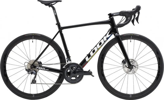 785 HUEZ DISC PROTEAM BLACK GLOSSY - LOOK WHEELS